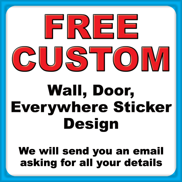 9204 custom industrial facility wall sticker